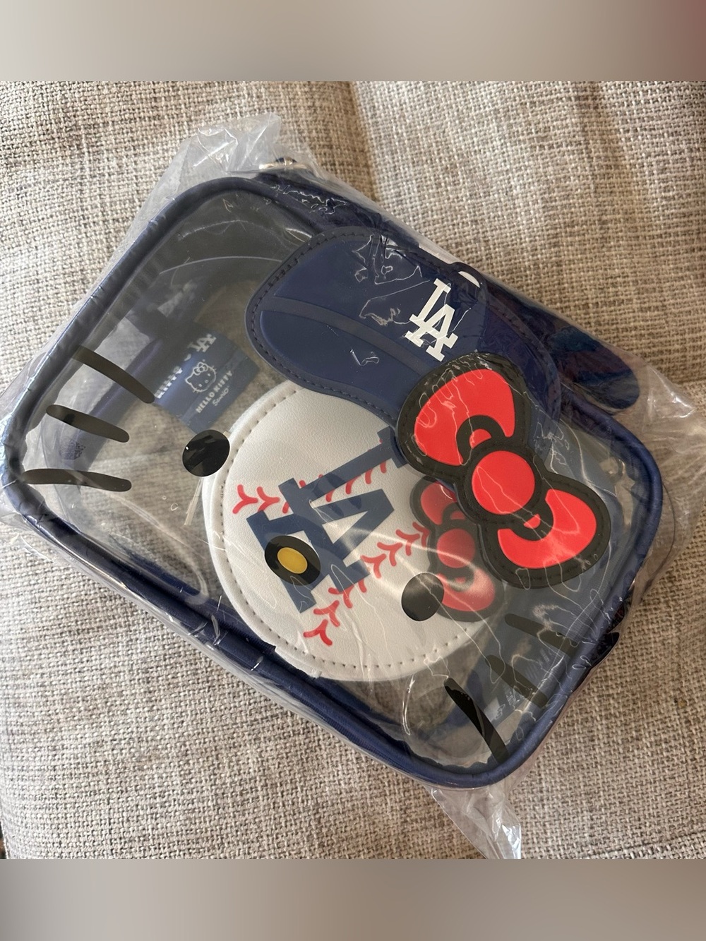 Hello Kitty x LA Dodgers Stadium Clear Bag 2025 Sealed